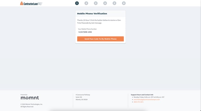 clp-merchant-application-step4-mobile-verification