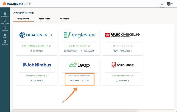 leap-integration-connect-account
