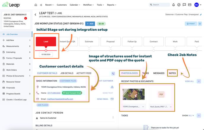 leap-integration-lead-creation