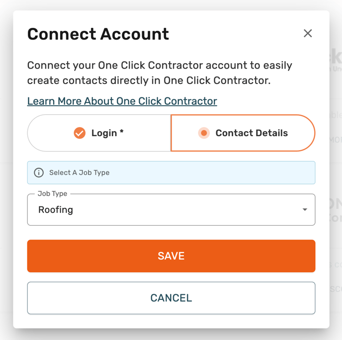 oneclickcontractor-integration-rqp-developer-connect-account-contact-details