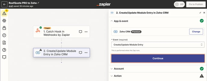 zoho-zapier-action-create-update-module