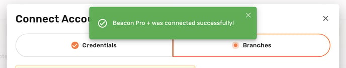 beacon-connect-account-credentials-success