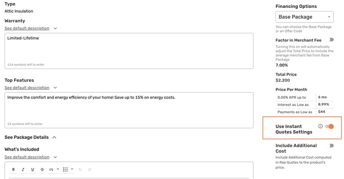 instant-quote-settings-custom-products