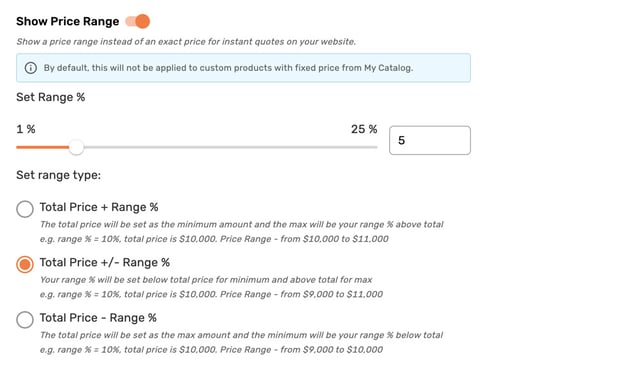 instant-quote-settings-price-ranges