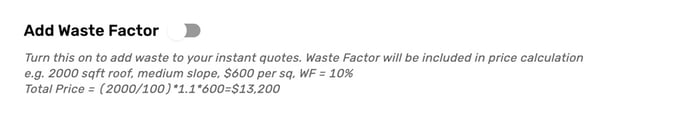 instant-quote-settings-waste-factor