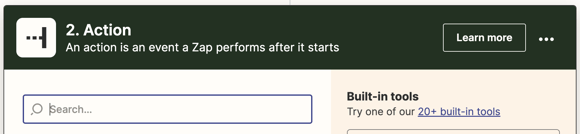 Zapier Action